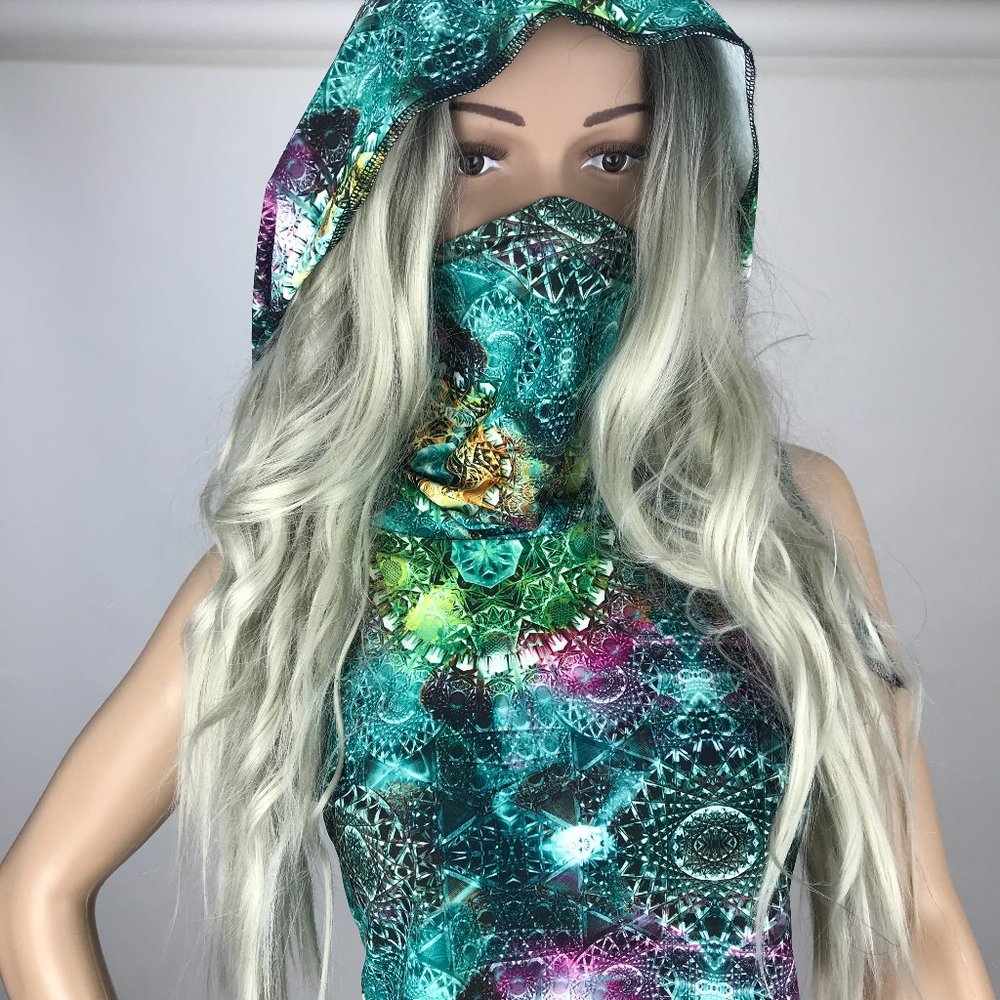 Ninja Hoodie Crop Top